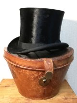 【Antique】Late 1800’s〜Early 1900's LINCOLN BENNETT & Co. Top Hat【ケース付】
