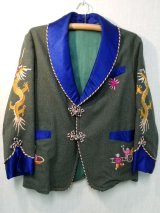 40's ヴィンテージ Souvenir Smoking Jacket 