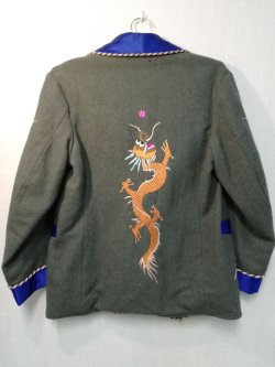 画像2: 40's ヴィンテージ Souvenir Smoking Jacket 