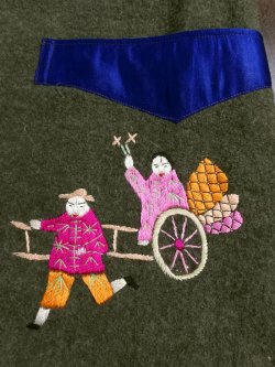 画像9: 40's ヴィンテージ Souvenir Smoking Jacket 