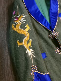 画像11: 40's ヴィンテージ Souvenir Smoking Jacket 