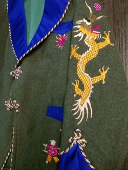 画像12: 40's ヴィンテージ Souvenir Smoking Jacket 