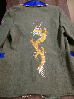 画像14: 40's ヴィンテージ Souvenir Smoking Jacket 