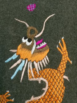 画像15: 40's ヴィンテージ Souvenir Smoking Jacket 