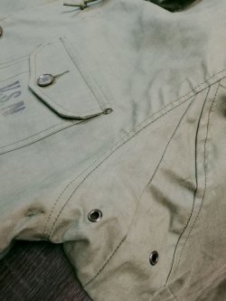 画像9: 40's WW2 U.S.NAVY DECK COAT