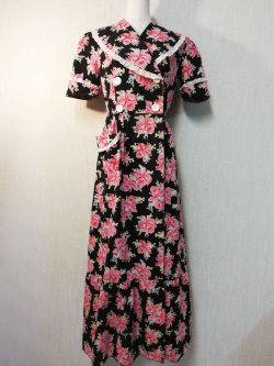 画像1: 40's Vintage House Dress