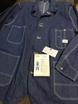 画像5: 【DeadStock】60's Sears VAT DYED DENIM ヴィンテージカバーオール
