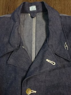画像6: 【DeadStock】60's Sears VAT DYED DENIM ヴィンテージカバーオール