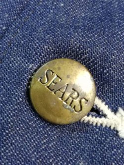画像18: 【DeadStock】60's Sears VAT DYED DENIM ヴィンテージカバーオール