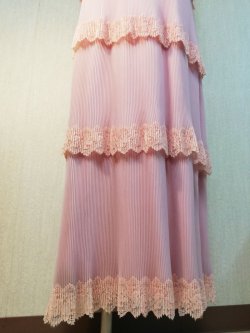 画像10: 【DeadStock】60's miss Elliette ヴィンテージ シフォンプリーツドレス