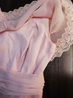 画像19: 【DeadStock】60's miss Elliette ヴィンテージ シフォンプリーツドレス