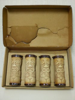 画像1: 50's〜60's　ヴィンテージTIKI MUG　DEAD STOCK　箱付