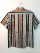 画像3: 50's〜60's ORIGINAL TAHITIAN PRINTヴィンテージコットンシャツ (3)