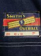 画像12: 【DeadStock】50's SMITH'S ヴィンテージデニムオーバーオール (12)