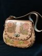 画像2: 50's〜60's 薔薇柄ヴィンテージレザーBag (2)