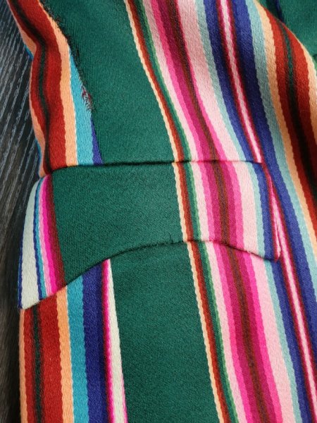 画像10: 50's The Village Squire INC,ヴィンテージインディアンラグジャケット (10)