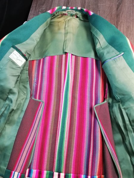 画像13: 50's The Village Squire INC,ヴィンテージインディアンラグジャケット (13)