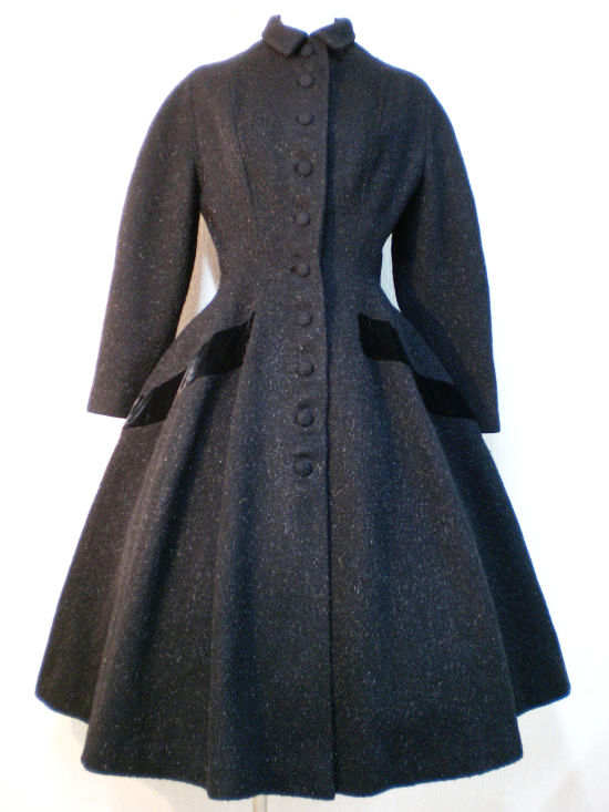 袖丈49cm襟元から計測Lilli Ann　ヴィンテージAラインコート