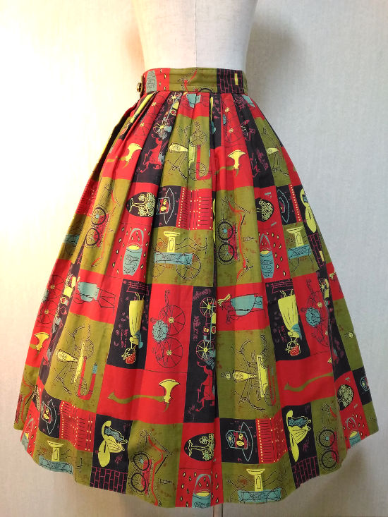 vintageスカート