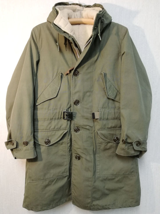 50's M-1947 ミリタリーヴィンテージ Overcoat Parka Type - Baby doll ...